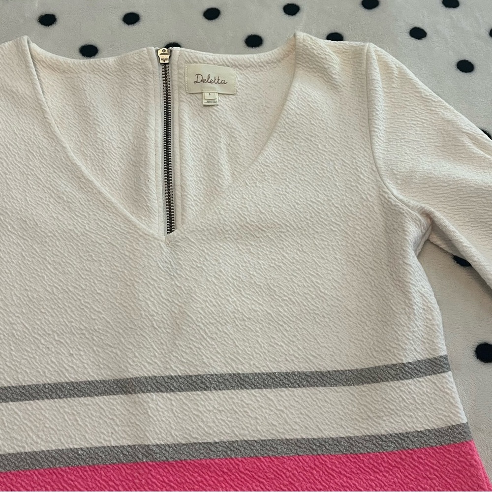 Anthropologie Deletta Shirt Size Small - Picture 5 of 8